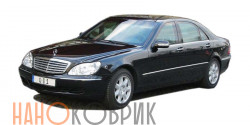 Автомобильные коврики ЭВА (EVA) для Mercedes-Benz S IV Long (W220 2WD) 1998-2005 