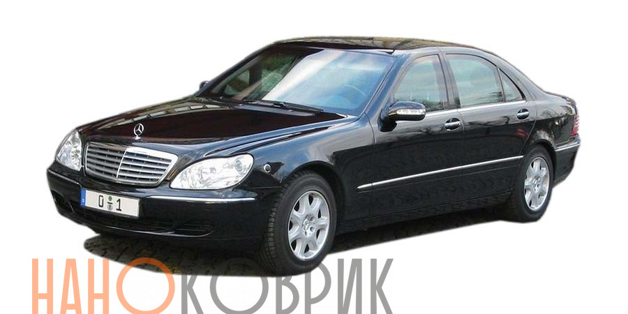 Автомобильные коврики ЭВА (EVA) для Mercedes-Benz S IV Long (W220 2WD) 1998-2005 