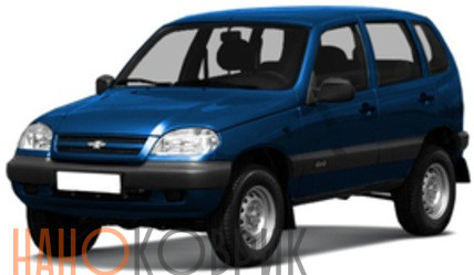 Автомобильные коврики ЭВА (EVA) для Chevrolet Niva I 2002-2009 