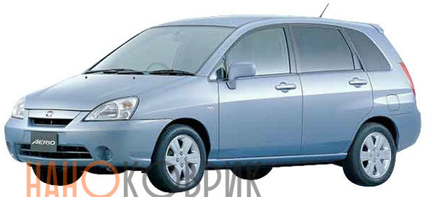 Автомобильные коврики ЭВА (EVA) для Suzuki Aerio I правый руль универсал 4WD 2001-2007 