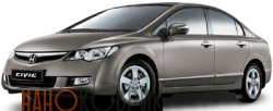 Автомобильные коврики ЭВА (EVA) для Honda Civic VIII правый руль (4D седан) 2006-2012 