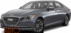 Автомобильные коврики ЭВА (EVA) для Hyundai Genesis II (DH) 2014-2017 