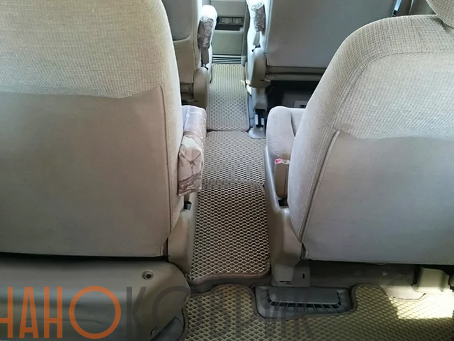 Автомобильные коврики ЭВА (EVA) для Honda Stepwgn III правый руль (7 мест) 2005-2009 