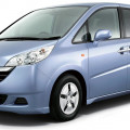 Автомобильные коврики ЭВА (EVA) для Honda Stepwgn III правый руль (7 мест) 2005-2009 