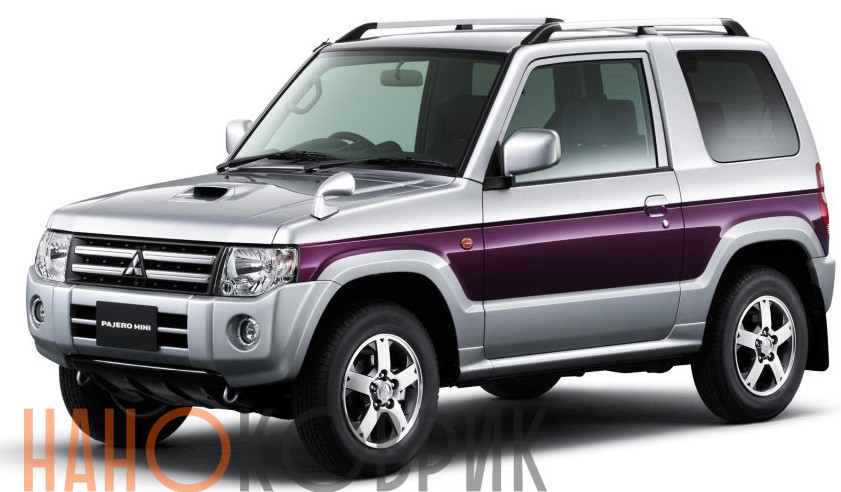 Автомобильные коврики ЭВА (EVA) для Mitsubishi Pajero Mini II правый руль 1998-2012 