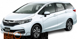 Автомобильные коврики ЭВА (EVA) для Honda Shuttle правый руль (GP7) 2015- 