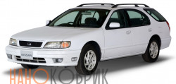 Автомобильные коврики ЭВА (EVA) для Nissan Cefiro II правый руль универсал (A32 рестайлинг) 1996-2000 