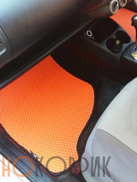 Автомобильные коврики ЭВА (EVA) для Honda Fit Aria I правый руль (GD) 2001-2007 