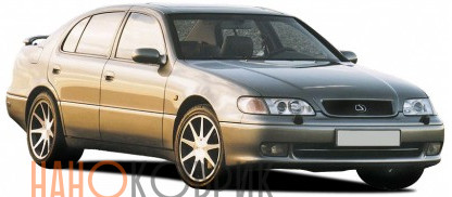 Автомобильные коврики ЭВА (EVA) для Lexus GS I (S140) 1991-1997 