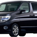 Автомобильные коврики ЭВА (EVA) для Nissan Elgrand  I правый руль (E50) (7 мест - сиденья 2 ряда без прохода на 3) 1997-2002 