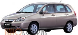 Автомобильные коврики ЭВА (EVA) для Suzuki Liana I хэтчбек 5дв (ER) 2001-2008 