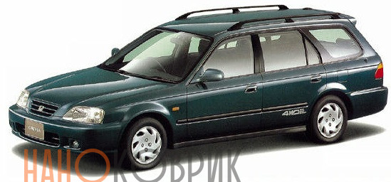 Автомобильные коврики ЭВА (EVA) для Honda Orthia I правый руль 2WD (EL) 1996-2002 