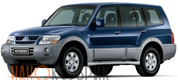 Автомобильные коврики ЭВА (EVA) для Mitsubishi Montero III 5 дверей (V60) 1999-2006 