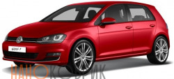 Автомобильные коврики ЭВА (EVA) для Volkswagen Golf VII хэтчбек 5 дв (Mk7) 2013- 