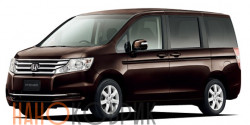 Автомобильные коврики ЭВА (EVA) для Honda Stepwgn IV правый руль (7 мест) 2009-2015 
