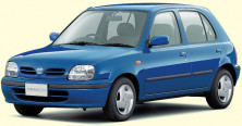 Nissan March II правый руль (5дв 2WD) (K11) 1992-2002