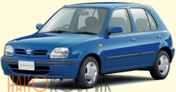 Автомобильные коврики ЭВА (EVA) для Nissan March II правый руль (5дв 2WD) (K11) 1992-2002 
