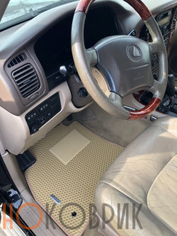 Автомобильные коврики ЭВА (EVA) для Lexus LX470 II (J100 5 мест) 1998-2007 