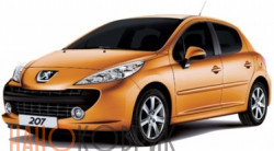 Автомобильные коврики ЭВА (EVA) для Peugeot 207 I хэтчбек 5 дв 2006-2015 