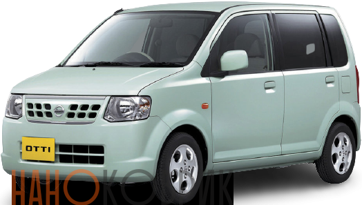 Автомобильные коврики ЭВА (EVA) для Nissan Otti II правый руль (H92 2WD) 2006-2008 