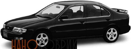 Автомобильные коврики ЭВА (EVA) для Nissan Sunny VIII правый руль (B14) 1993-1997 