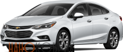 Автомобильные коврики ЭВА (EVA) для Chevrolet Cruze II седан 2016-2019 