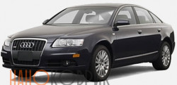 Автомобильные коврики ЭВА (EVA) для Audi A6 III quattro (C6 седан 4WD) 2004-2008 