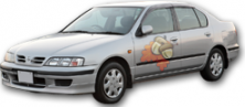 Nissan Primera II правый руль седан (P11) 1995-2000