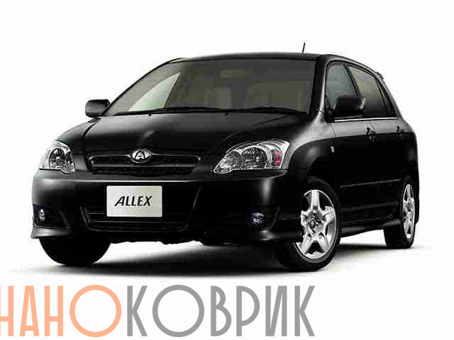 Автомобильные коврики ЭВА (EVA) для Toyota Allex I правый руль (E120 2WD) 2001-2006 