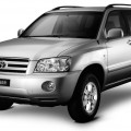 Автомобильные коврики ЭВА (EVA) для Toyota Kluger V правый руль (XU20) 2000-2007 