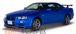 Автомобильные коврики ЭВА (EVA) для Nissan Skyline X правый руль купе (R34) 1998-2001 