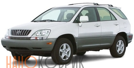 Автомобильные коврики ЭВА (EVA) для Lexus RX300 I (XU10) 1997-2003 