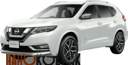 Автомобильные коврики ЭВА (EVA) для Nissan X-Trail III (T32) правый руль 2013-2019 