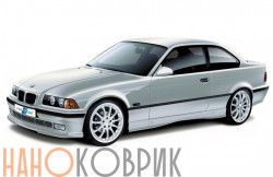 Автомобильные коврики ЭВА (EVA) для BMW 3 III (E36 купе)1990-2000 