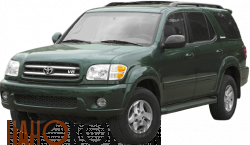 Автомобильные коврики ЭВА (EVA) для Toyota Sequoia I (XK30, 40) 2000-2007 