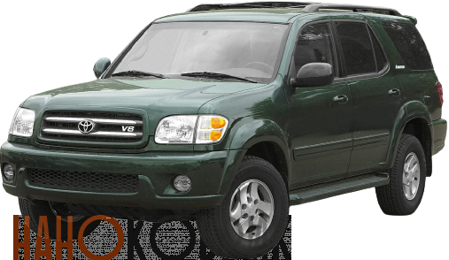 Автомобильные коврики ЭВА (EVA) для Toyota Sequoia I (XK30, 40) 2000-2007 