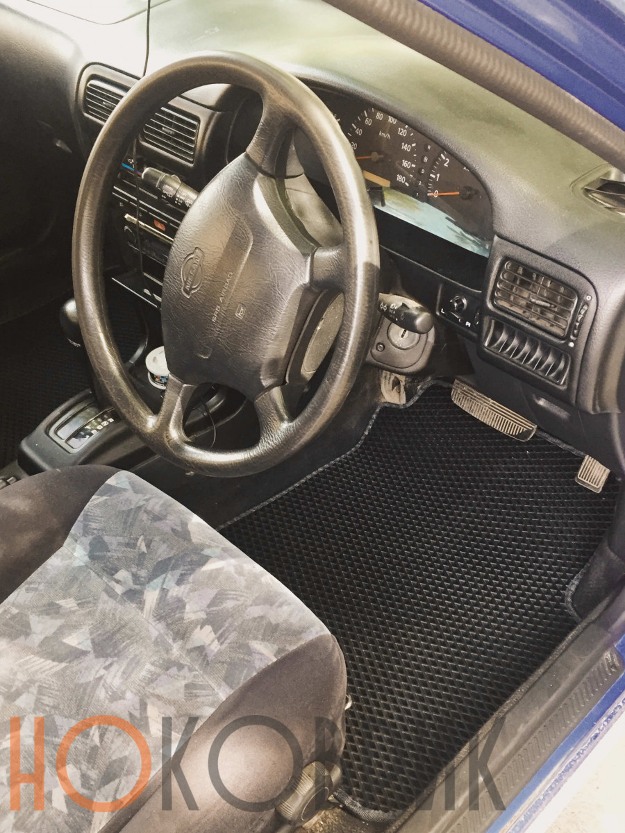 Автомобильные коврики ЭВА (EVA) для Nissan Wingroad I правый руль (Y10 2WD) 1996-1999 