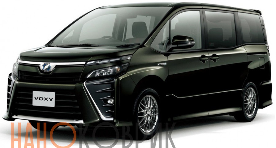 Автомобильные коврики ЭВА (EVA) для Toyota Voxy III правый  руль (R80 5 мест) 2014- 