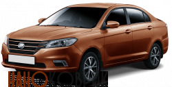 Автомобильные коврики ЭВА (EVA) для Lifan Solano II 2016- 