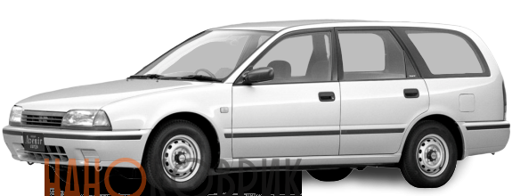 Автомобильные коврики ЭВА (EVA) для Nissan Avenir I правый руль (W10 4WD) 1990-1999 