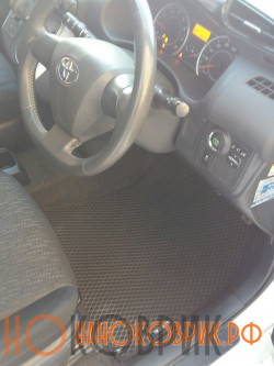 Автомобильные коврики ЭВА (EVA) для Toyota Wish II правый руль (XE20 2WD) (7 мест) 2009-2012 
