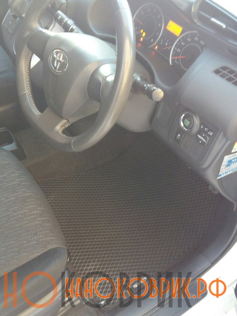 Автомобильные коврики ЭВА (EVA) для Toyota Wish II правый руль (XE20 2WD) (7 мест) 2009-2012 