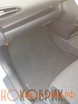 Автомобильные коврики ЭВА (EVA) для Toyota Wish II правый руль (XE20 2WD) (7 мест) 2009-2012 