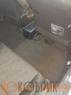 Автомобильные коврики ЭВА (EVA) для Toyota Wish II правый руль (XE20 2WD) (7 мест) 2009-2012 