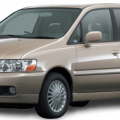 Автомобильные коврики ЭВА (EVA) для Nissan Bassara I правый руль (U30) (2 ряд сидений раздельный)  1999-2003 