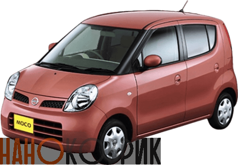 Автомобильные коврики ЭВА (EVA) для Nissan Moco II правый руль (G22) 2006-2011 