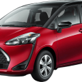 Автомобильные коврики ЭВА (EVA) для Toyota Sienta II правый руль (XP170) 2015-2022 