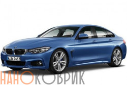 Автомобильные коврики ЭВА (EVA) для BMW 4 (F36 седан) 2013- 