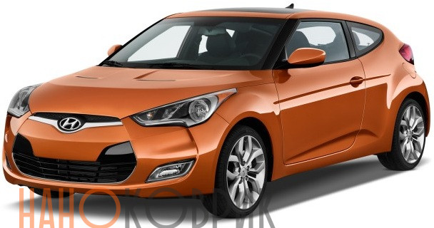 Автомобильные коврики ЭВА (EVA) для Hyundai Veloster I (FS) 2012-2016 