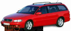 Автомобильные коврики ЭВА (EVA) для Opel Omega II универсал (B) 1994-2003 